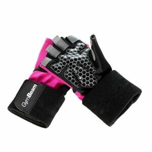 GymBeam Dámské fitness rukavice Guard pink - S obraz