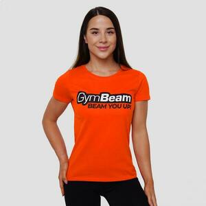 GymBeam Dámské Tričko Beam Orange - XS obraz