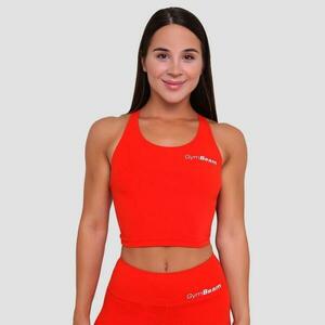 GymBeam Dámský sportovní top BEAT Tangerine - M obraz