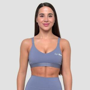 GymBeam Essence String Sports Bra Denim Blue - M obraz