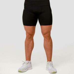 GymBeam Kompresní šortky Mid Black - S obraz