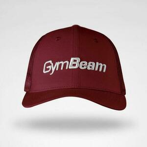 GymBeam Mesh Panel Cap Burgundy - uni obraz