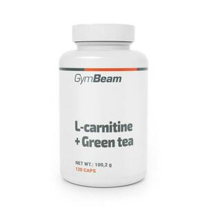 GymBeam L-carnitine + green tea 120 kaps. obraz