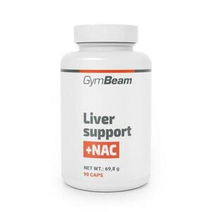 GymBeam Liver support + NAC Resveratrol 90 kaps. obraz