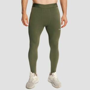 GymBeam Men‘s Combat Leggings Olive Grey - XXL obraz