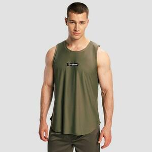 GymBeam Men‘s Combat Tank Top Olive Grey - XL obraz