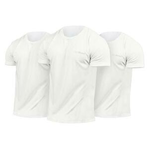 GymBeam Men‘s TRN T-Shirt 3Pack White - XXXL - 3pack obraz
