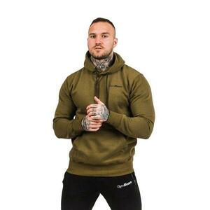 GymBeam Mikina Athlete Military Green Black - XXL obraz