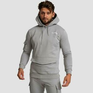 GymBeam Mikina TRN Hoodie Grey - L obraz