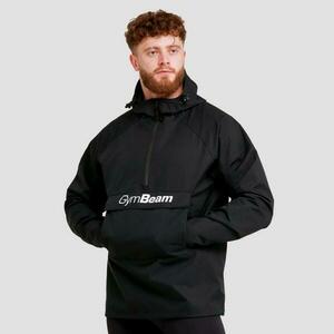 GymBeam Pánská bunda Rain Smock Black - S obraz