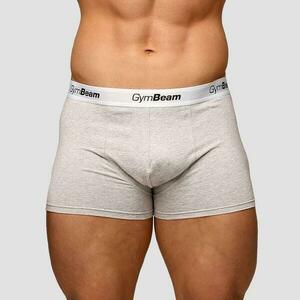 GymBeam pánské boxerky Essentials 3 Pack šedé - XXXL obraz