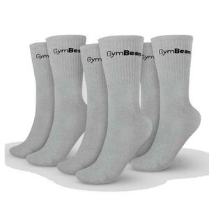 GymBeam Ponožky 3/4 Socks 3Pack Grey - S obraz