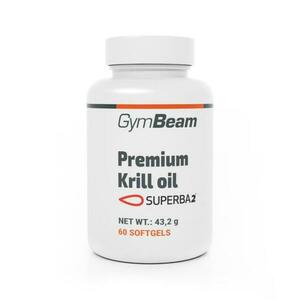 GymBeam Premium Krill oil Superba2 60 kaps. obraz