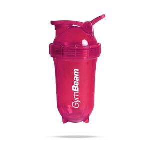 GymBeam Šejkr Tritan Clear Pink 500 ml obraz