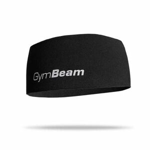 GymBeam Sportovní čelenka Light Black obraz