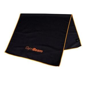 GymBeam Sportovní rychleschnoucí ručník Black/Orange obraz