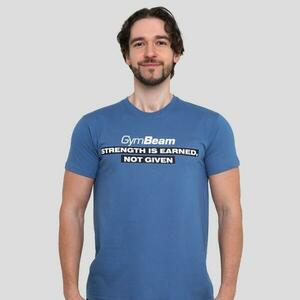 GymBeam Strength T-shirt Storm Blue - XXXL obraz