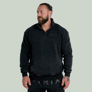 GymBeam STRIX Mikina Washed Washed Black - XXXL obraz