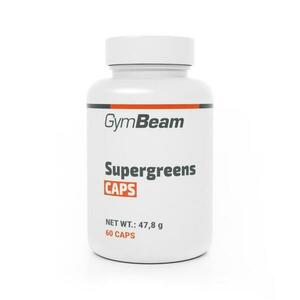 GymBeam Supergreens CAPS 60 kaps. obraz