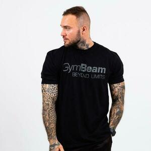 GymBeam Tričko Beyond Limits Black - L obraz