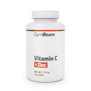 GymBeam Vitamín C + zinek 120 tab. obraz