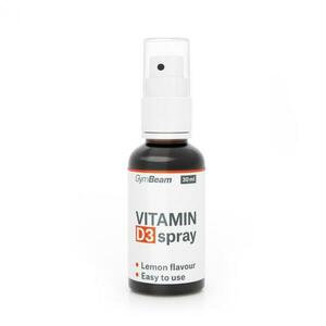 GymBeam Vitamín D3 Sprej 30 ml - citrón obraz