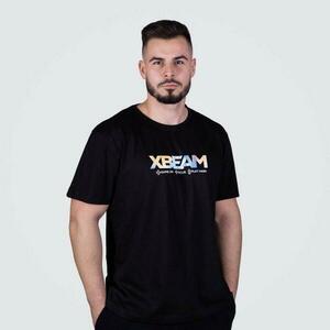 GymBeam XBEAM Tričko XBEAM Black - M obraz
