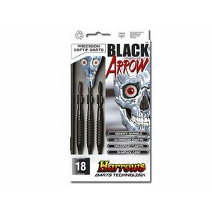 Harrows BLACK ARROW šipky - 18 g obraz