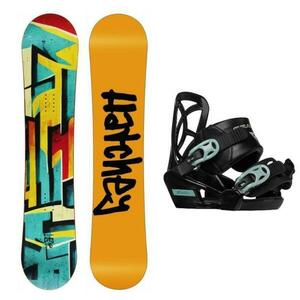 Hatchey City juniorský snowboard + Gravity Cosmo vázání - 125 cm + XS (EU 28-31) obraz
