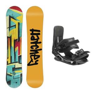 Hatchey City juniorský snowboard + Hatchey Tactic Junior vázání - 125 cm + EU 33-39 obraz