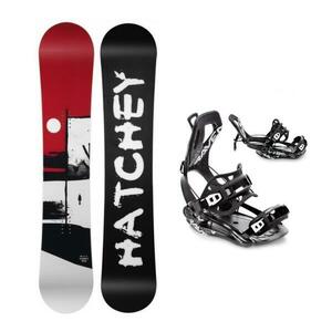 Hatchey Legacy snowboard + Raven Fastec FT360 black vázání - 163 cm Wide + XL (EU 43-46) obraz