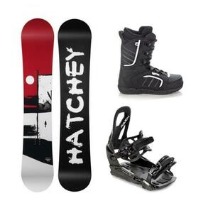 Hatchey Legacy snowboard + Raven S230 Black snowboardové vázání + Raven Target snowboardová obuv - 163 cm Wide + vázání M/L (EU 41-47) obraz