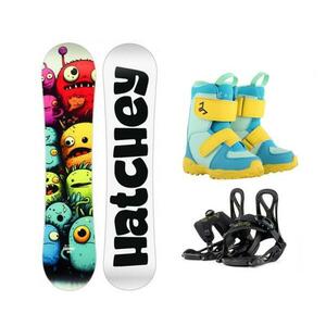 Hatchey Loony dětský snowboard + Beany Kido vázání + Beany Joker boty - 115 cm + XXS (EU 25-32) obraz
