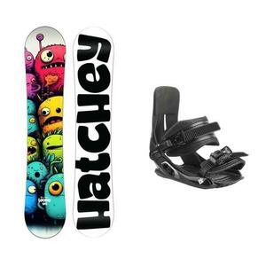 Hatchey Loony dětský snowboard + Hatchey Tactic Junior vázání - 115 cm + EU 33-39 obraz