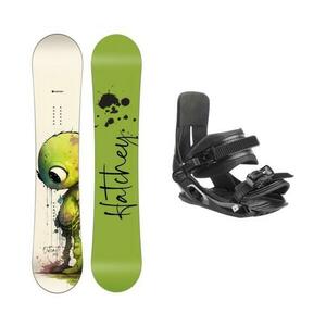 Hatchey Outcast dětský snowboard + Hatchey Tactic Junior vázání - 140 cm + EU 33-39 obraz