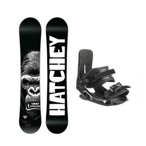 Hatchey Primal dětský snowboard + Hatchey Tactic Junior vázání - 135 cm + EU 33-39 obraz