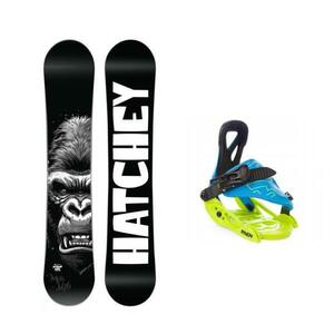 Hatchey Primal dětský snowboard + Raven s160 dětské snb vázání - 135 cm + vázání S (EU 33-35) obraz