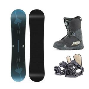 Hatchey SPR Junior blue snowboard + Beany Junior vázání + Beany Avenger BS boty - 140 cm + XS - EU 32-35 obraz