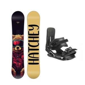 Hatchey Teddy dětský snowboard + Hatchey Tactic Junior vázání - 115 cm + EU 33-39 obraz