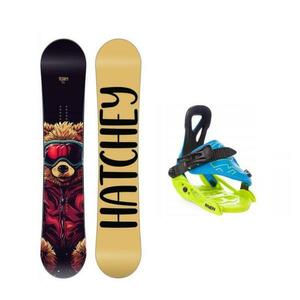 Hatchey Teddy dětský snowboard + Raven s160 vázání - 115 cm + vázání S (EU 33-35) obraz
