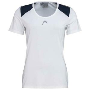 Head Club 22 Tech T-Shirt Women White/Dark Blue - XL obraz