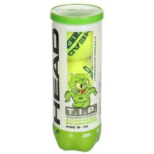 Head T.I.P Green 3ks tenisové míče - tuba 3 ks obraz
