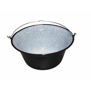 Helakri Kotlík 22l smalt ČER obraz