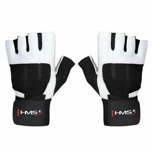 HMS Fitness rukavice RST04 bílé - XXL obraz