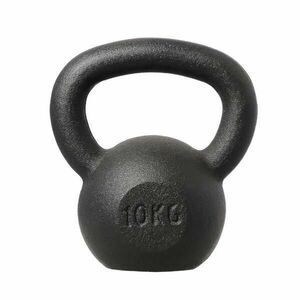 HMS Litinový kettlebell KZG10 10 kg, černý obraz