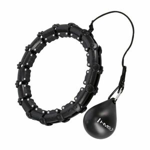 HMS Masážní hula hoop HHW11 PLUS SIZE se závažím černá obraz