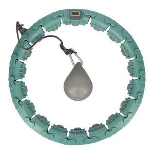 HMS Masážní hula hoop Home FH03 se závažím a počítadlem zelená obraz