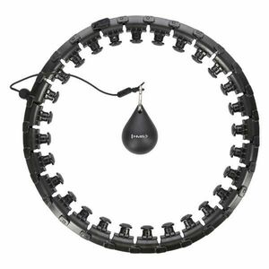 HMS Masážní hula hop HHW12 plus size se závažím černá obraz