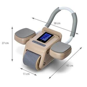 HMS Posilovací válec na břicho KA08 hnědý s automatickým odskokem obraz