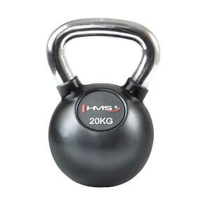 HMS Vinylový kettlebell s chromovaným úchopem KGC 20 kg obraz